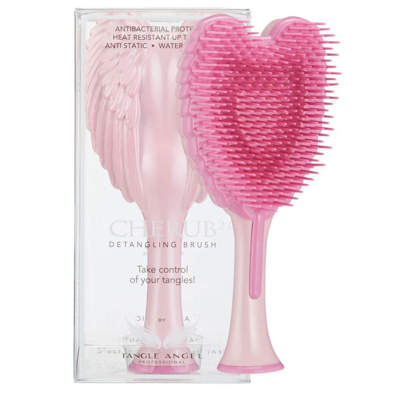 Cepillo de pelo Tangle Angel Cherub 2.0 antiestático para niños