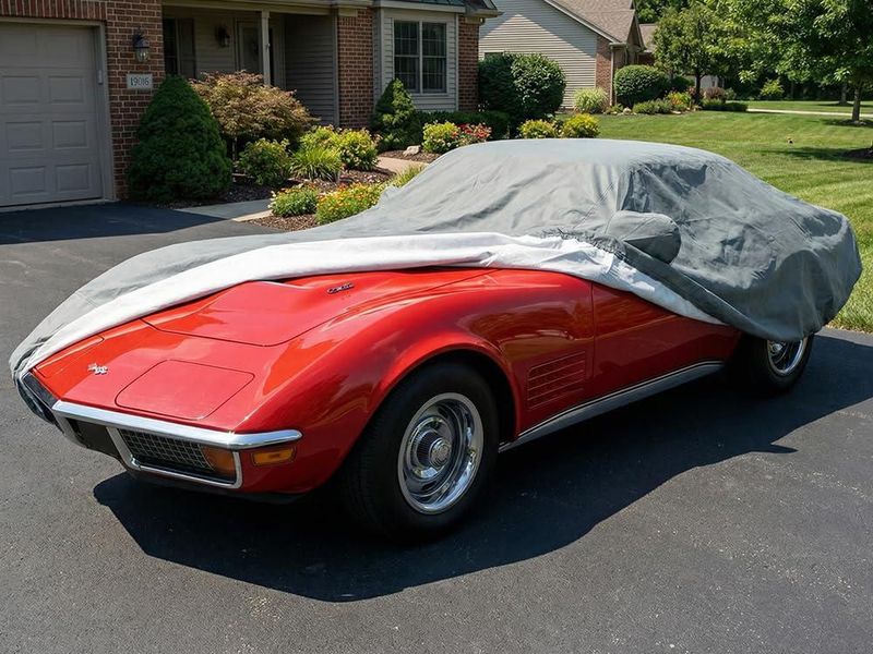 Cobertura para coche CarsCover Chevy Corvette C3 de 5 capas