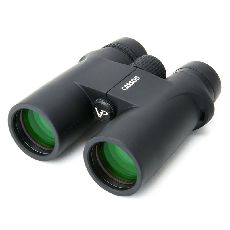 Binoculares Carson serie VP de tamaño completo de 10 x 42 mm a prueba de agua