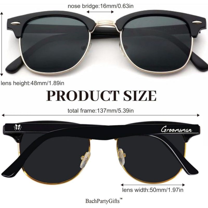 Gafas de sol BachpartyGifts - Pack de 8 clásico con protección UV