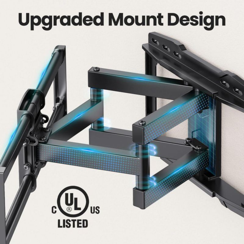 Soporte de pared para televisores USX STAR Full Motion de 37 a 86 pulgadas