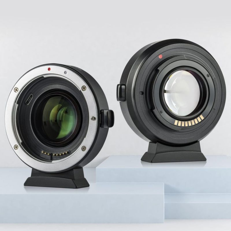 Adaptador de lente VILTROX EF-EOS M2 0.71x Speed Booster