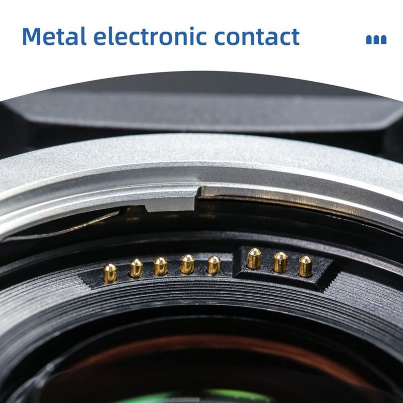 Adaptador de lente VILTROX EF-EOS M2 0.71x Speed Booster