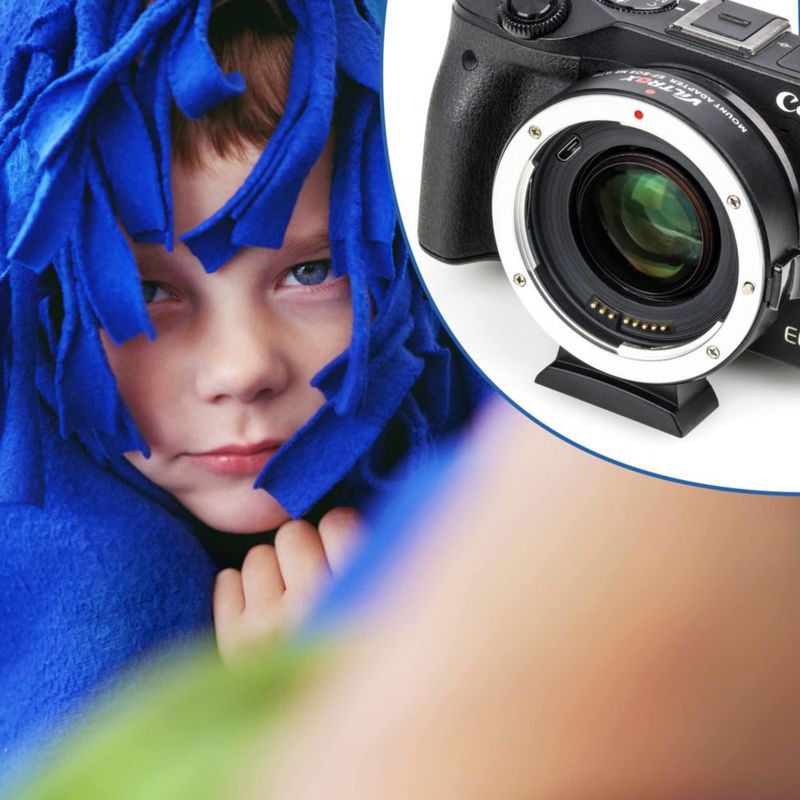 Adaptador de lente VILTROX EF-EOS M2 0.71x Speed Booster