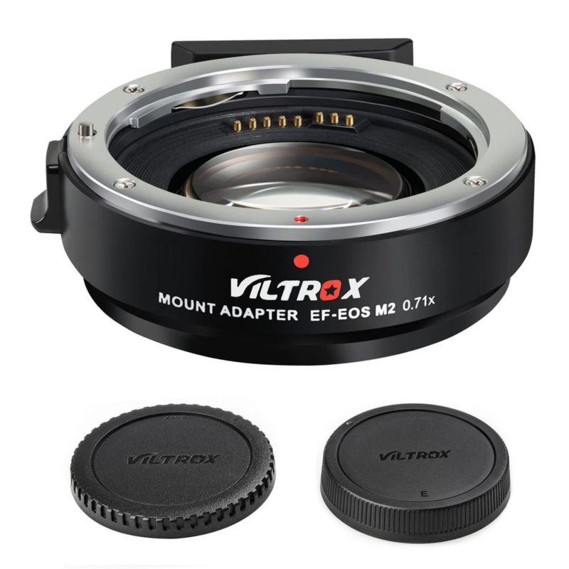 Adaptador de lente VILTROX EF-EOS M2 0.71x Speed Booster