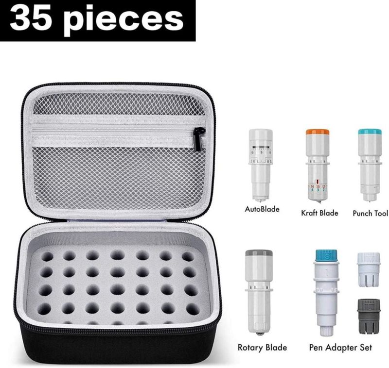 Estuche GWCASE para cuchillas automáticas Silhouette Cameo
