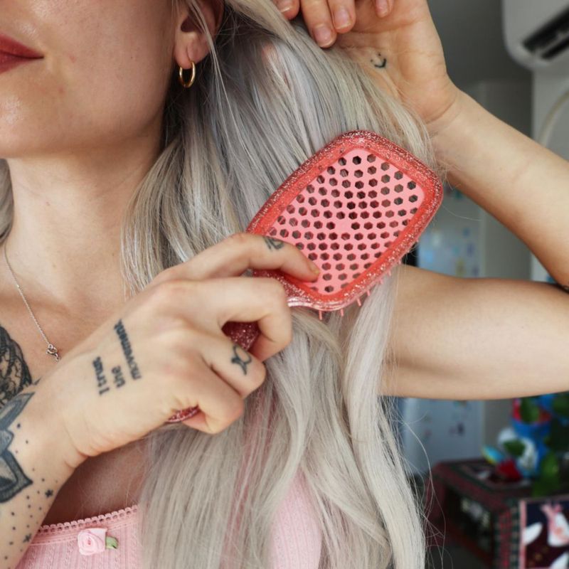 Cepillo desenredante FHI Heat Unbrush para todo el cabello húmedo o seco