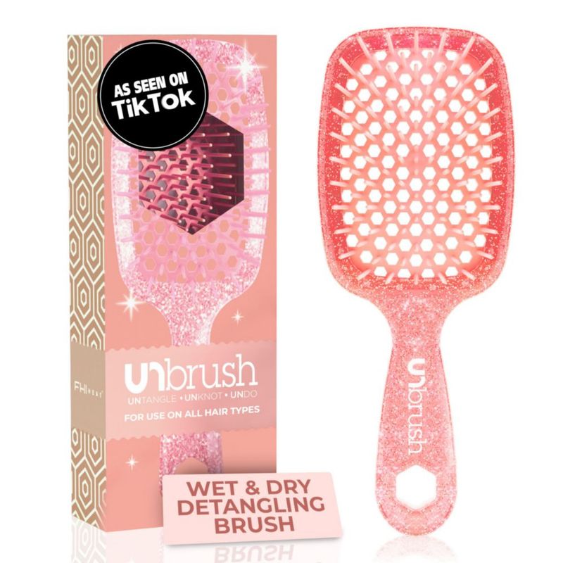 Cepillo desenredante FHI Heat Unbrush para todo el cabello húmedo o seco