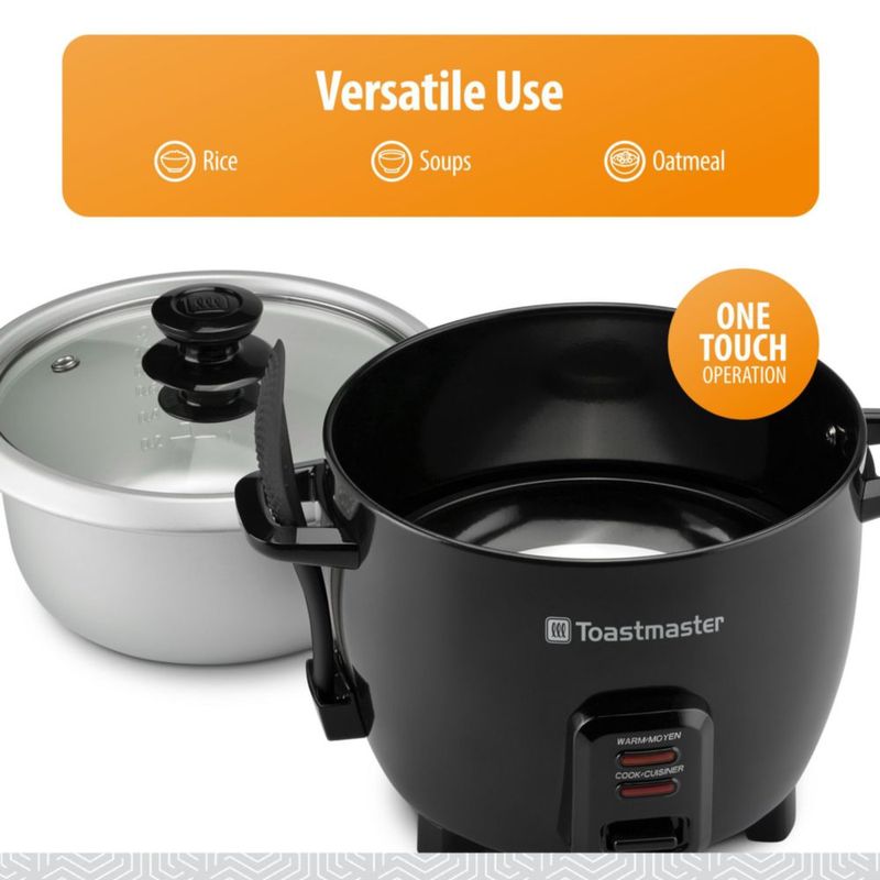 Arrocera Toastmaster 3L Negra 120V 400W