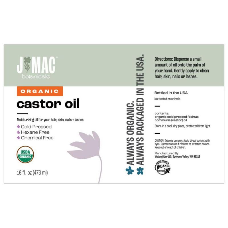 Aceite de Ricino J MAC BOTANICALS Orgánico 946 ml USDA