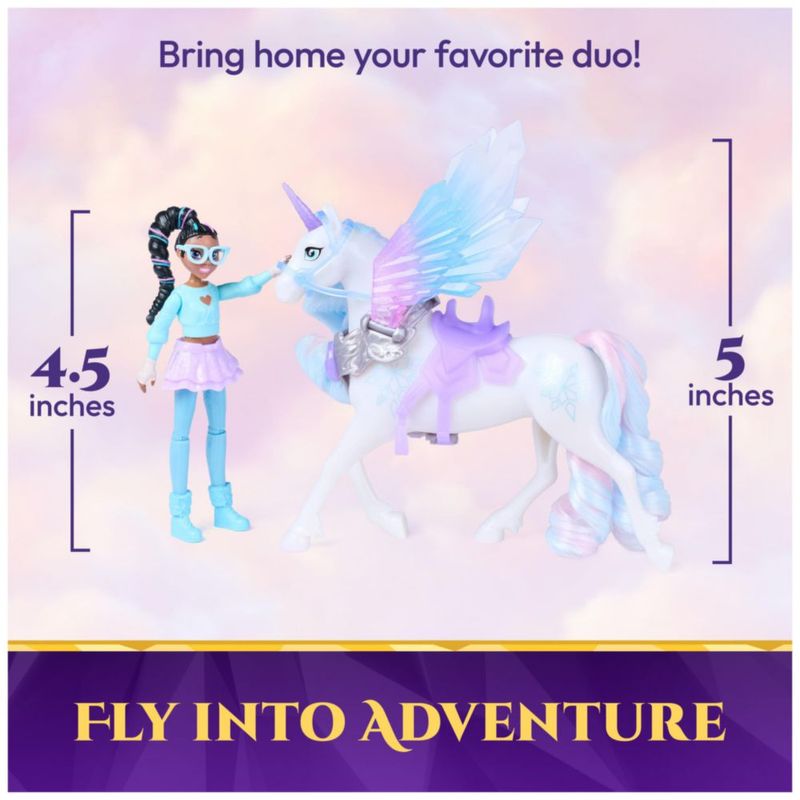 Set de juego Unicorn Academy Layla y Glacier 4+