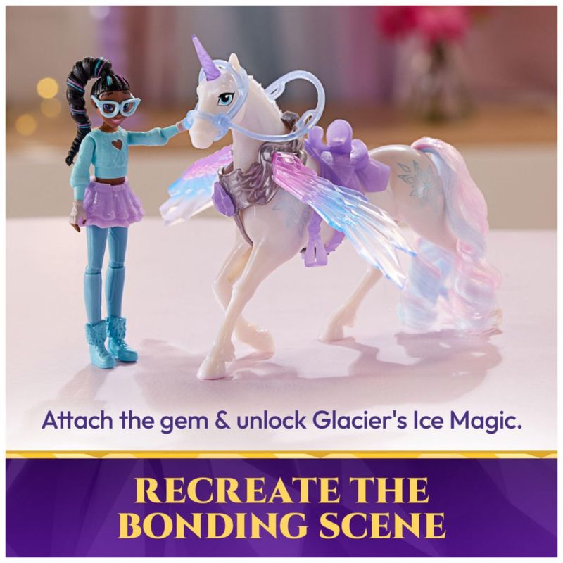 Set de juego Unicorn Academy Layla y Glacier 4+