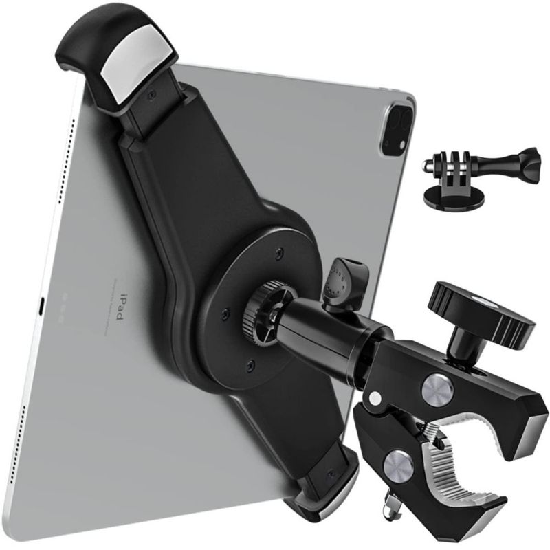 Soporte para Tablet woleyi con Abrazadera de 9.5-14.5" y Tornillo 1/4"