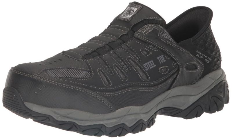 Zapatos de trabajo para hombre Skechers Cankton Faison St negro 265 cm