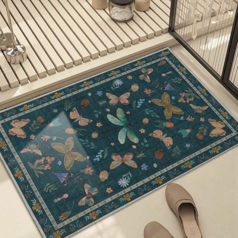 Alfombra de Entrada Lavable Rugxara 2x3 Verde