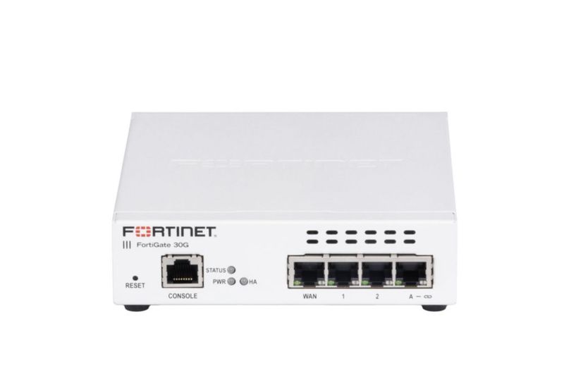 Dispositivo de Seguridad de Red Firewall Fortinet FortiGate 30G