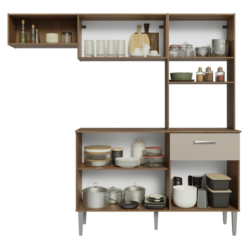 Cocina Integral Completa Modular Madesa Aura 196cm MC 01