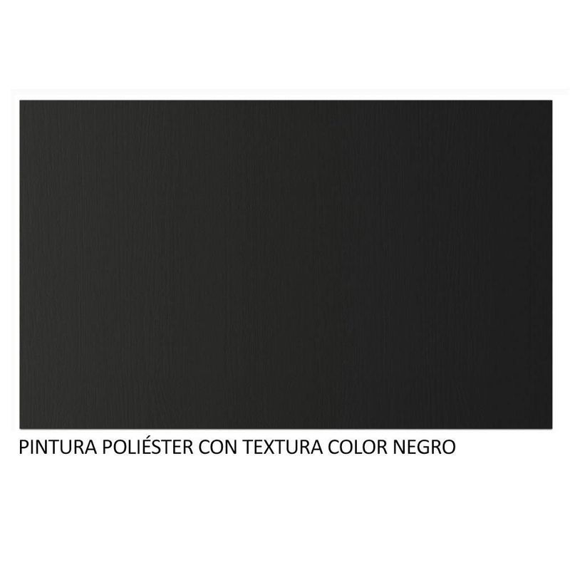 Ropero closet madesa denver 2 puertas corredizas negro 1