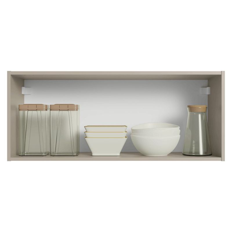 Alacena Gabinete Superior Cocina Madesa Nice 80cm Crema 1