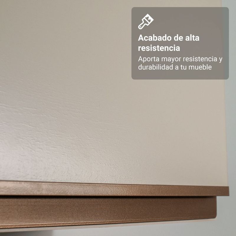Alacena Gabinete Superior Cocina Madesa Nice 80cm Crema 1