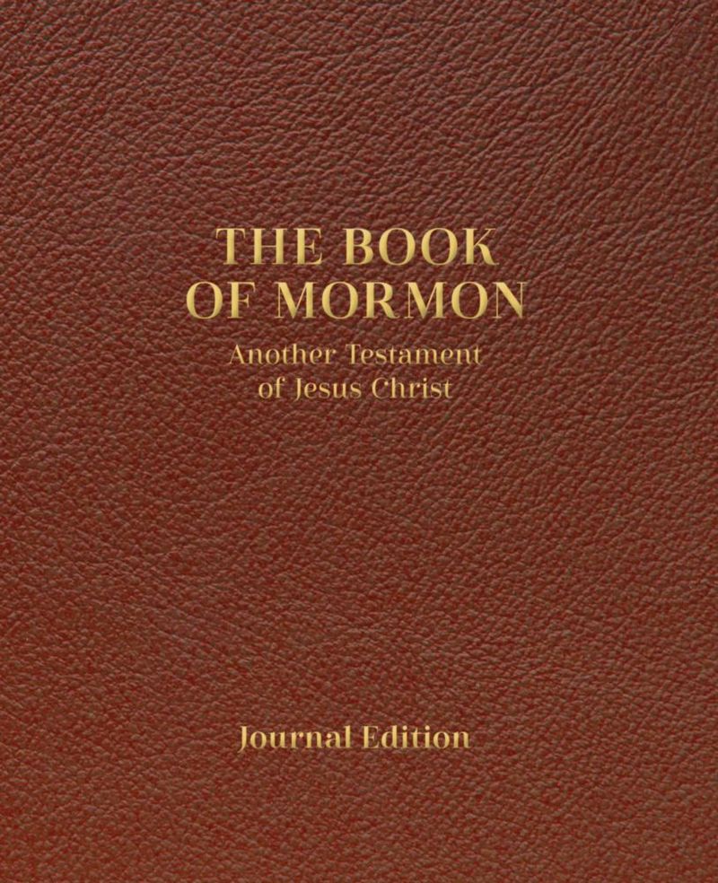 Planificador Diario Deseret Book Rayado Marrón Castaño