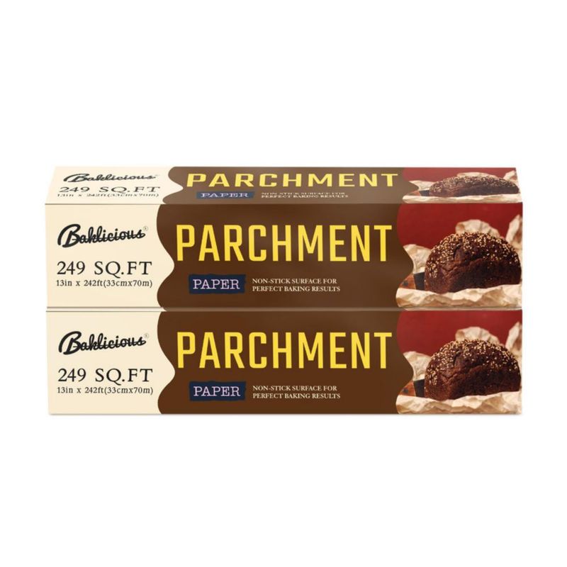 Papel de hornear BAKLICIOUS 33 cm x 70 m - Pack de 2