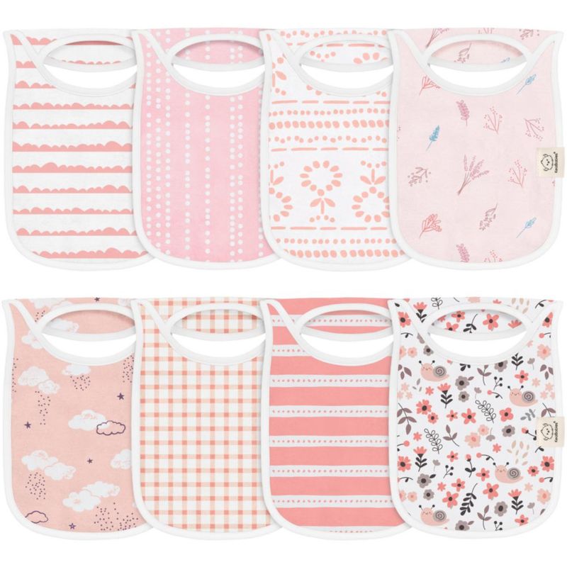 Baberos KeaBabies 8 unidades estilo pulóver
