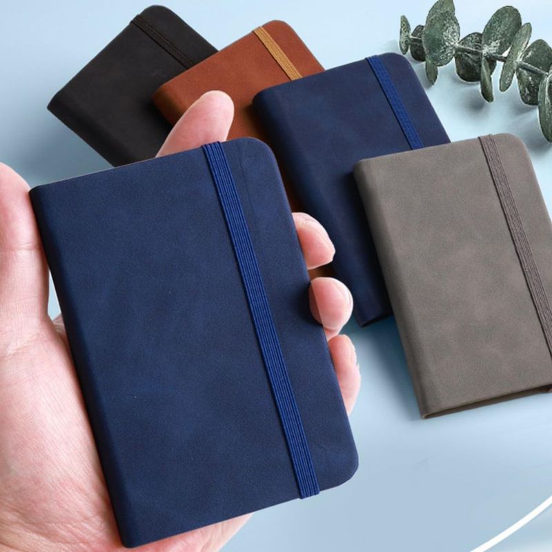 Cuaderno Gorofit Pack de 4 800 páginas rayadas 9 × 11 cm