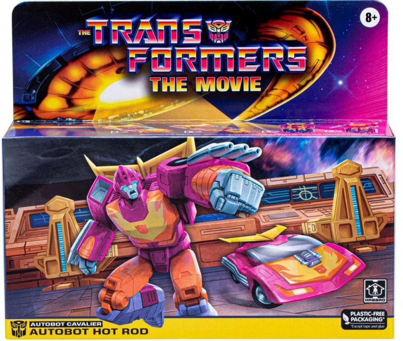 Figura de acción Hasbro Hot Rod 15 cm G1 Retro de Transformers: La película