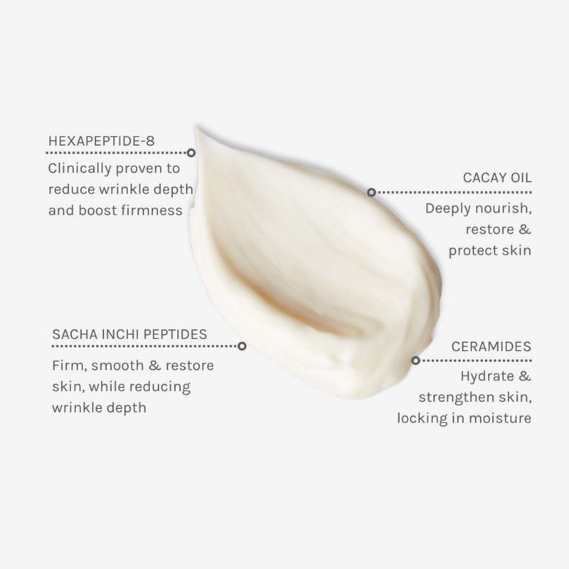 Crema Hidratante Evolve Organic Beauty 60 ml con Péptidos