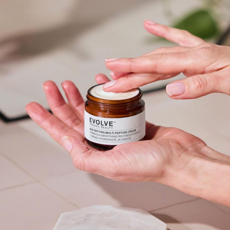 Crema Hidratante Evolve Organic Beauty 60 ml con Péptidos