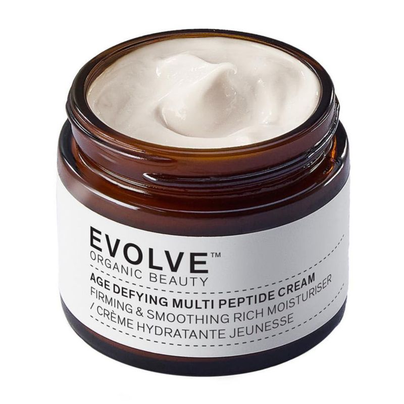 Crema Hidratante Evolve Organic Beauty 60 ml con Péptidos