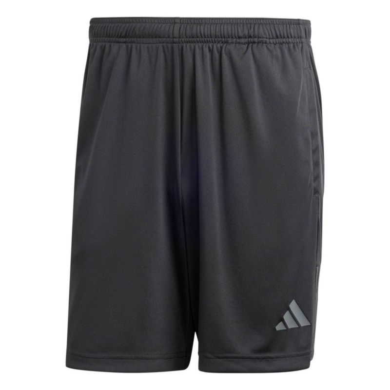 Shorts adidas Sereno 3 rayas negro/gris talla S