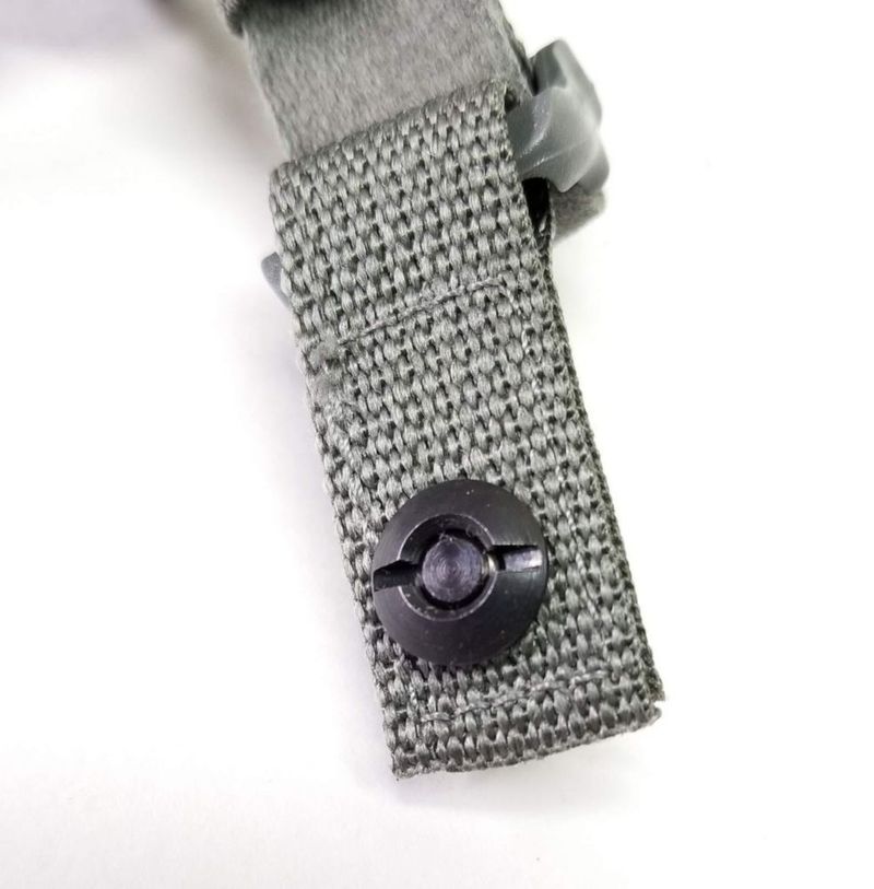 Correa de barbilla Mich Strap Verde follaje talla única