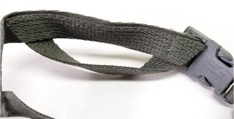 Correa de barbilla Mich Strap Verde follaje talla única