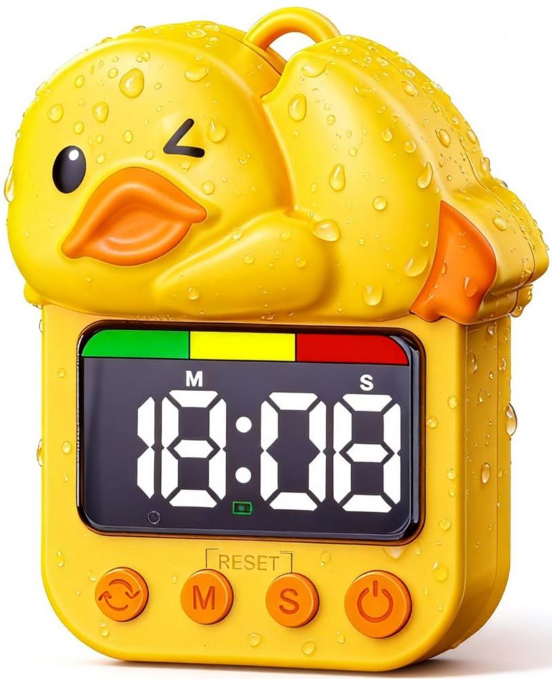 Temporizador Dolidream Patito Visual Resistente al Agua IPX5
