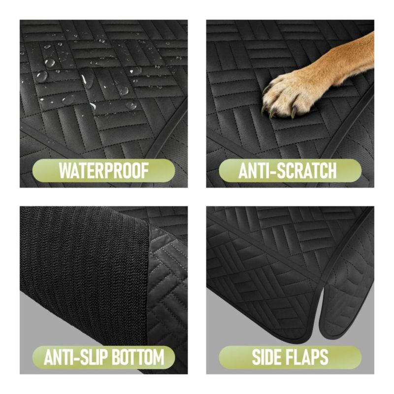 Funda impermeable para asiento trasero de coche Brlako 600D Oxford