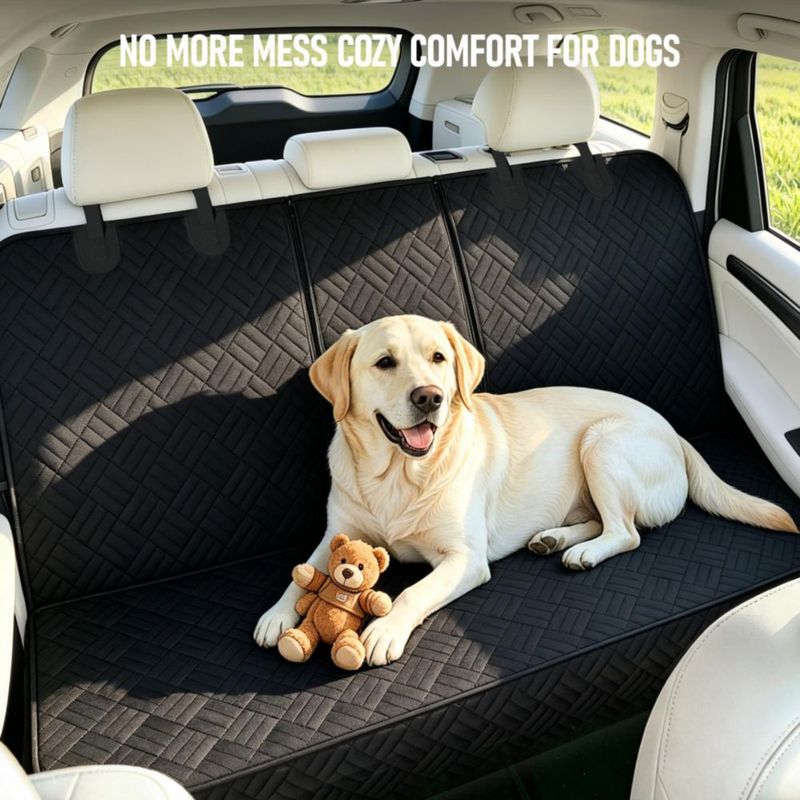 Funda impermeable para asiento trasero de coche Brlako 600D Oxford