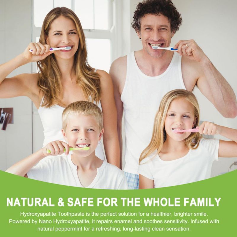 Pasta de dientes FUBAOLIN 2×120 g Nano‑hidroxiapatita sin flúor