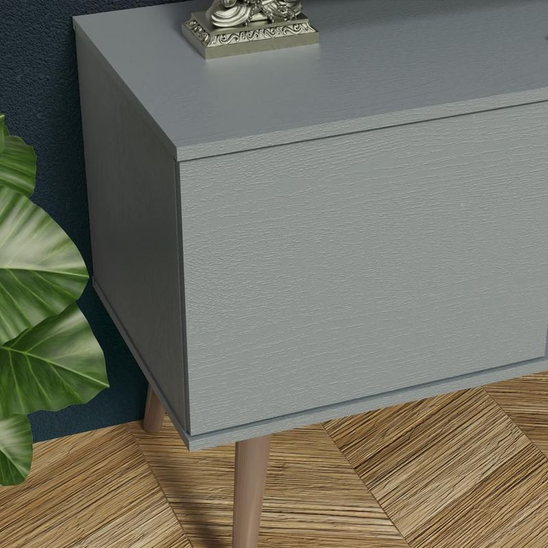 Mueble mesa para tv rack madesa 2 puertas hasta 55 gris 02