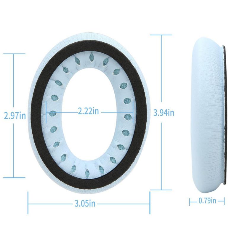 Almohadillas Earrock para Bose QC45/35/25/15 – Azul cielo