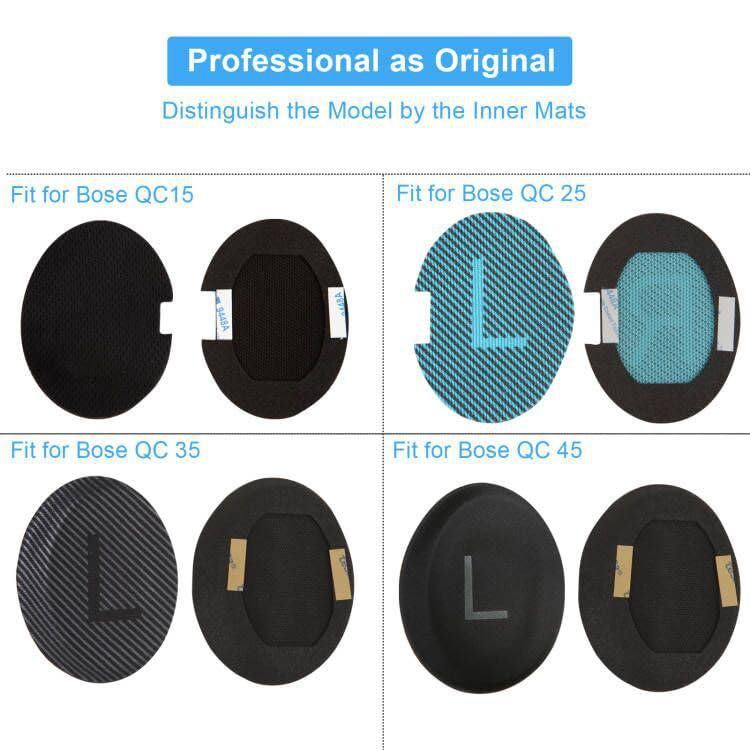 Almohadillas Earrock para Bose QC45/35/25/15 – Azul cielo