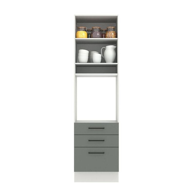 Mueble Para Horno Y Microondas Madesa Agata 60cm BG 11