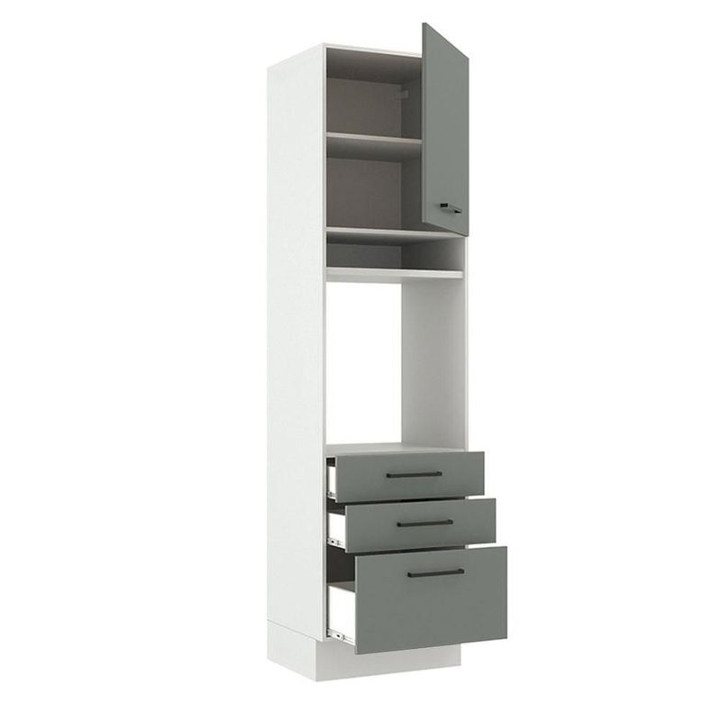 Mueble Para Horno Y Microondas Madesa Agata 60cm BG 11