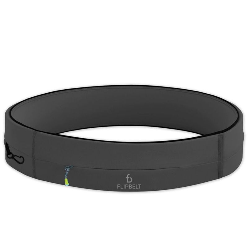 Cinturón de Correr FlipBelt XS con Cremallera - Carbon