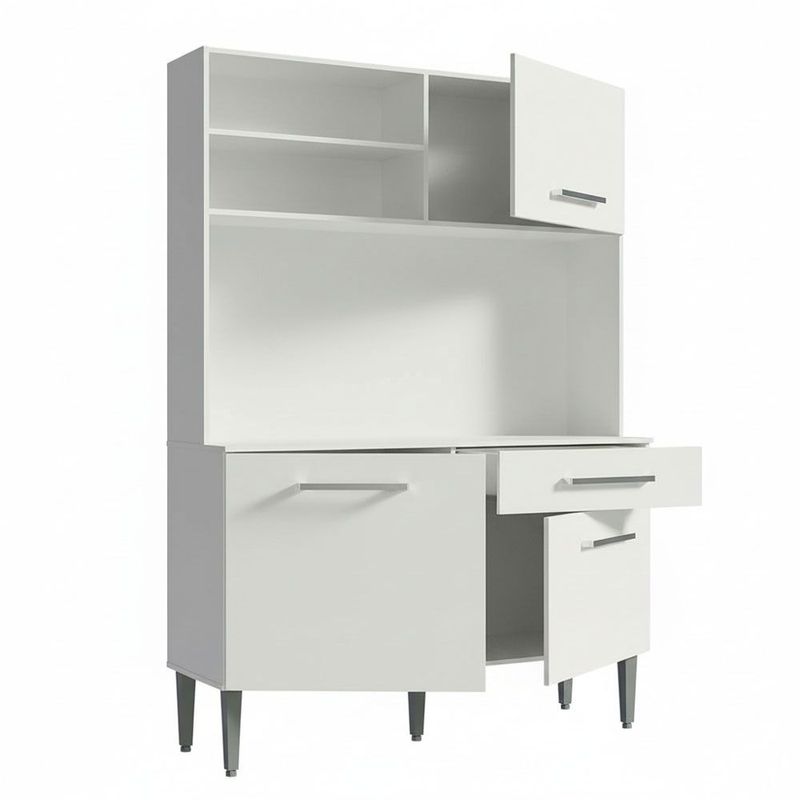Cocina Integral Completa Modular Madesa Life 120cm BB 01