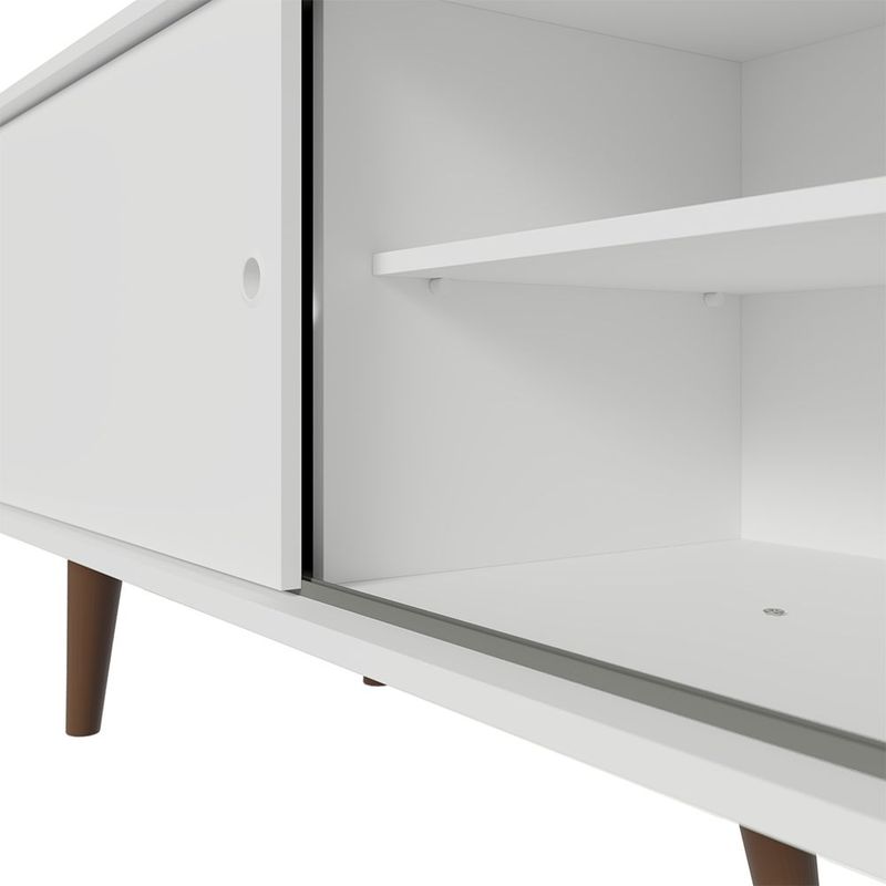 Mueble mesa para tv rack madesa torino hasta 80'' blanco