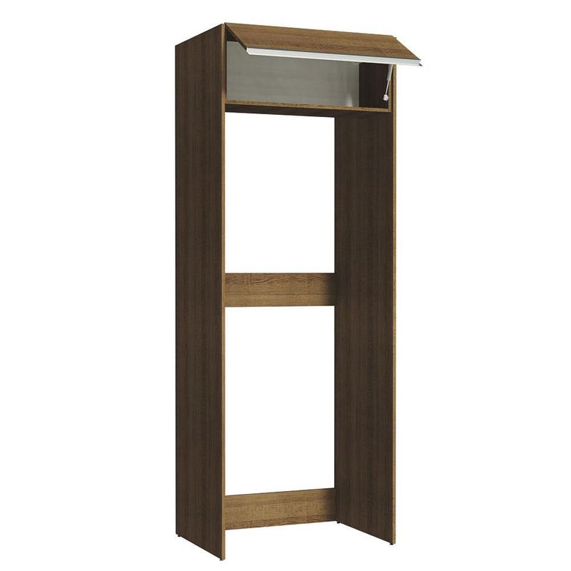 Mueble De Cocina Puerta-Refrigerador Glamy Marrón Madesa