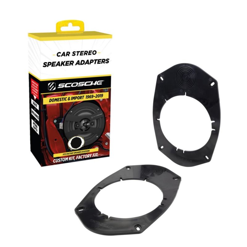 Adaptadores de altavoces Scosche 6x9 a 525‑65" - Par
