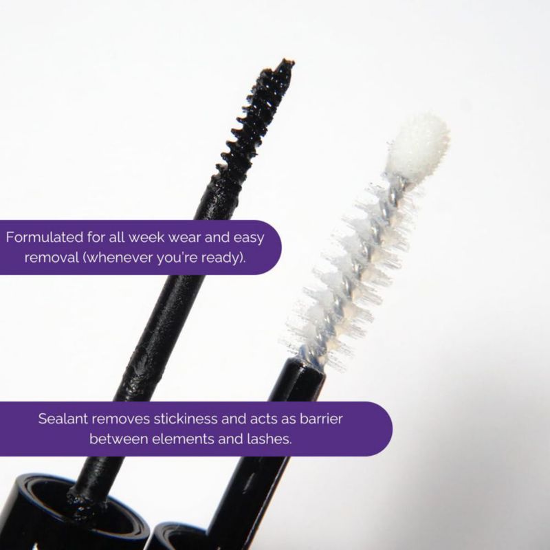 Pegamento para Pestañas Noonlash 2 en 1 Impermeable y Resistente al Sudor